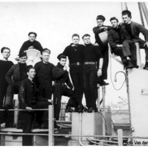 Equipage et pont arrière de l'MMS 182 en 1949