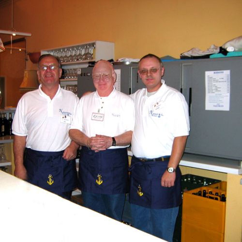 Banquet à Rebecq en 2004