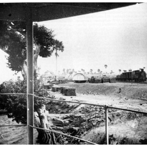 Le rail atteint Kongolo en 1912 (PMFA)