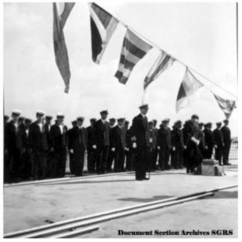 La Force Navale prend possession du Zinnia