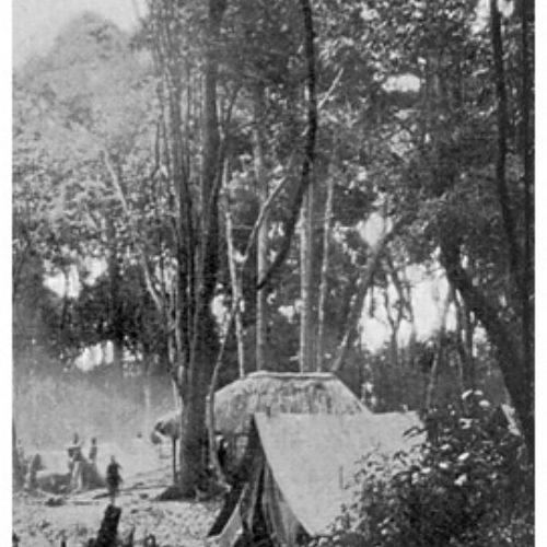 Campement de prospecteurs (Maniéma » R J Cornet)