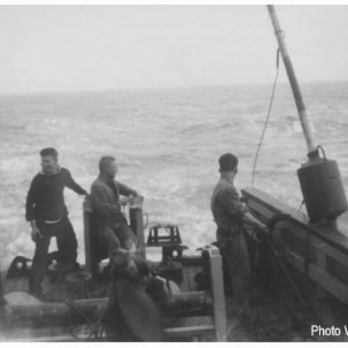 Equipage et pont arrière de l'MMS 182 en 1949
