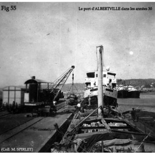 Le port d'Albertville